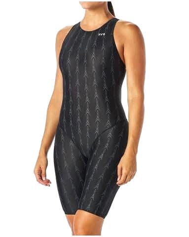 TYR Women's Aerofit Shortjohn-U12 Compliant--Fusion Kadın Yarış Mayosu