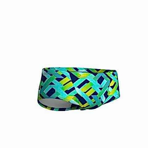 M Arena Texture Swim Low Wait short navy multi