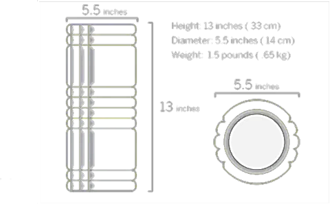 TRIGGER POINT GRID 1 ROLLER (33 CM)/ KAMUFLAJ