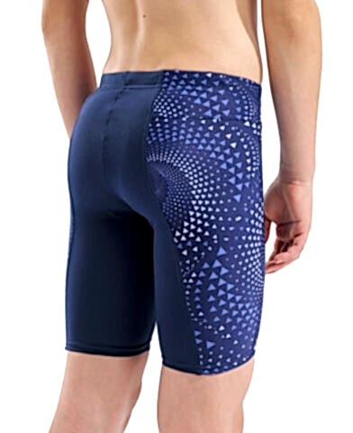 Boy's Arena Fireflow Swim Jammer Navy-White