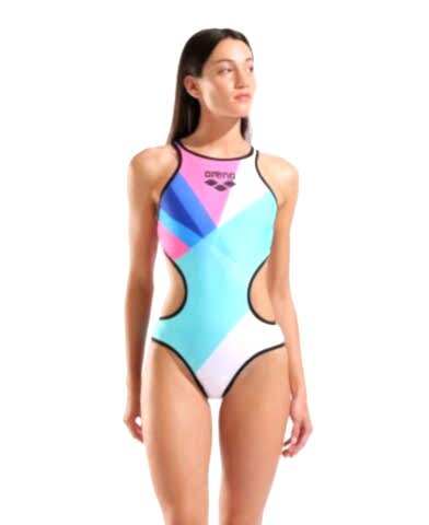 W Arena One Placement Swimtech Back Multicolor