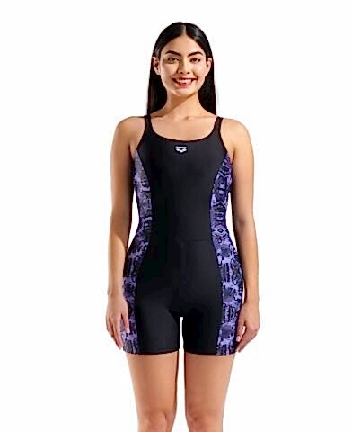 W ARENA SLEVELESS SLIMKINI BLACK-BATIK
