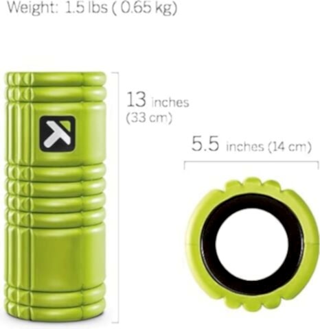 TRIGGER POINT GRID 1 FOAM ROLLER (33 CM)/ YEŞİL