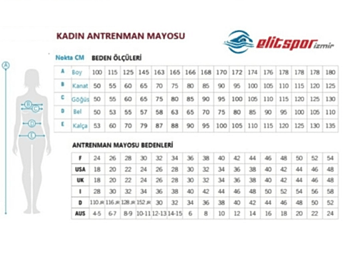 W ARENA BLURRED SWIMSUIT CHALLENGE BACK WHITE MULT