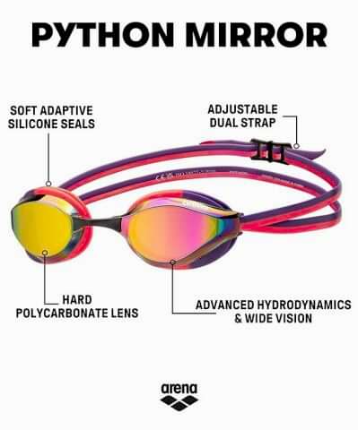 PYTHON MIRROR/COPPER PLUM BRIGHT CORAL