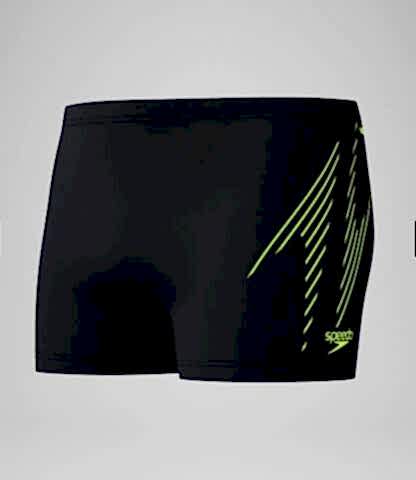 SPEEDOMen's HyperBoom Placement Aquashort Black/Yellow