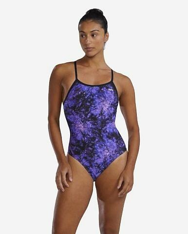 TYR Kadın Antrenman Mayosu Radiant Diamondfit/purple
