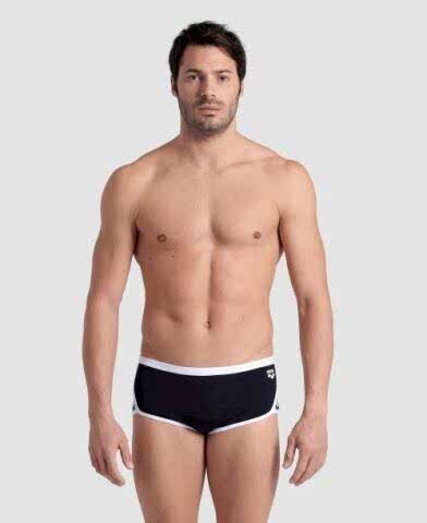 MEN'S ARENA ICONS SWIM LOW WAIST SHORT BLACK
