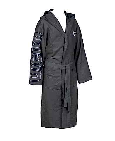 ZEAL PLUS JR  MICROFIBER YÜZÜCÜ BORNOZU/ GREY-WHITE