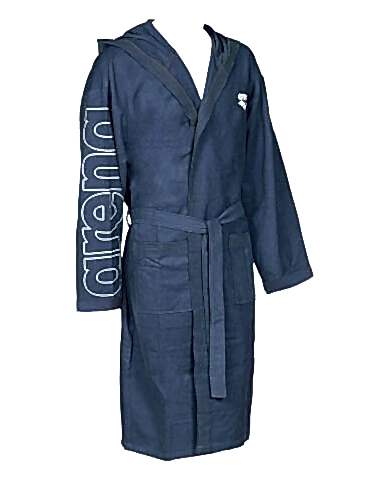 ZEAL PLUS  MICROFIBER YÜZÜCÜ BORNOZU  /NAVY-WHITE