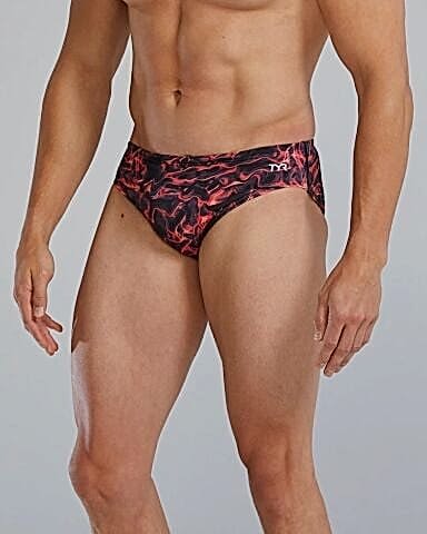 TYR Men's Brief - Energia/RED