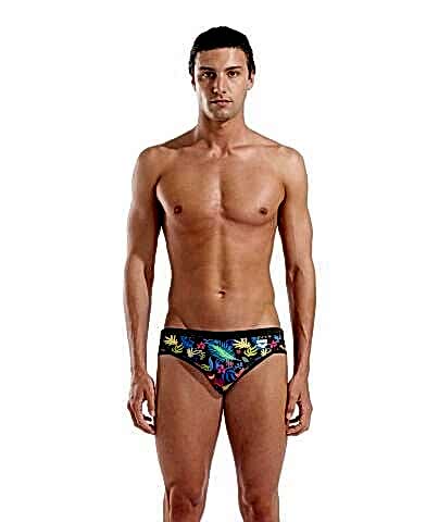 M ARENA PICTURE SWIM BRIEF DARK SAGE