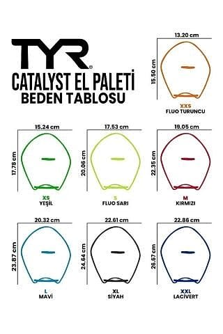 TYR CATALYST TRAINING PADDLES EL PALETİ