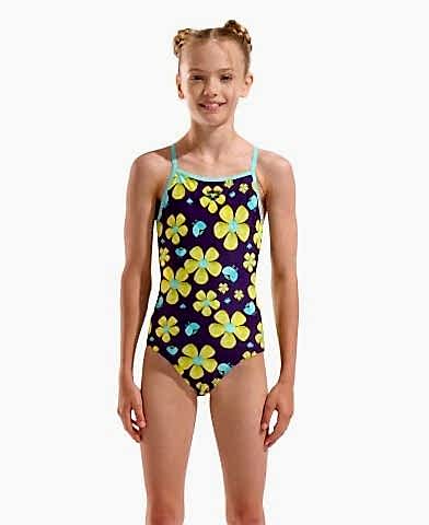 G ARENA SPRING SWIMSUIT LIGHTDROP BACK PLUM