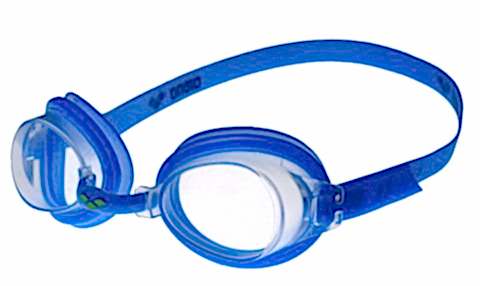 ARENA POOL JR SET/BLUE-CLEAR-BLUE-WHITE Unisex Mav; Yüzücü Bone & Gözlük Seti