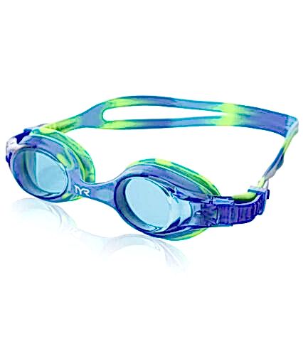 TYR KIDS SWIMPLE TIE DYE GOGGLE/BLUE-GREEN çocuk gözlüğü