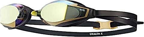 STEALTH-X RACE GOGGLE/GOLD-BLACK