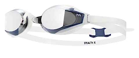 STEALTH-X RACE GOGGLE/SILVER-WHITE