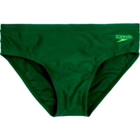 B SPEEDO SLIP ERKEK ÇOCUK YÜZÜCÜ MAYOSU /ESS LOGO/YESIL