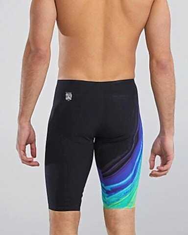 TYR M VENZO DÜŞÜK BEL JAMMER LIME-NAVY erkek yarış mayosu