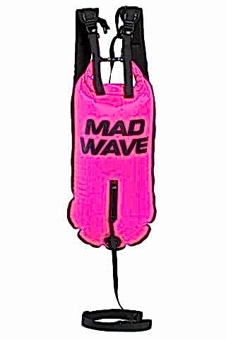Mad Wave Swim Buoy Şamandıra Çantalı 28LT Pembe