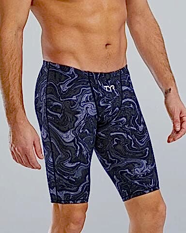 TYR M THRESHER JAMMER HYPERBLITZ TITANIUM erkek yarış mayosu