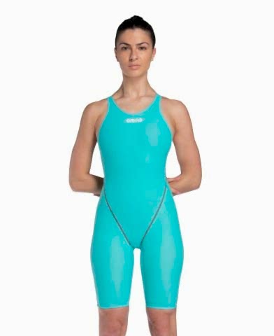 W POWERSKIN ST NEXT OB / AQUAMARINE KADIN YARIŞ MAYOSU