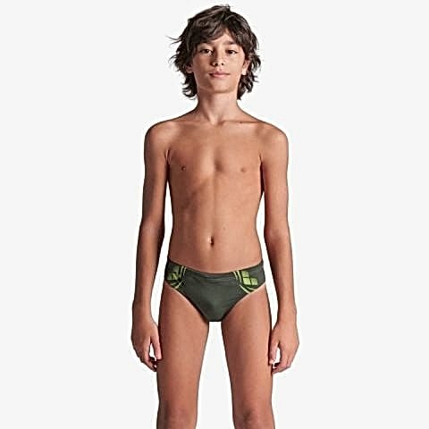 BOY'S ARENA POSEIDONIA SWIM BRIEFS/DARK SAGE ERKEK ÇOCUK MAYOSU