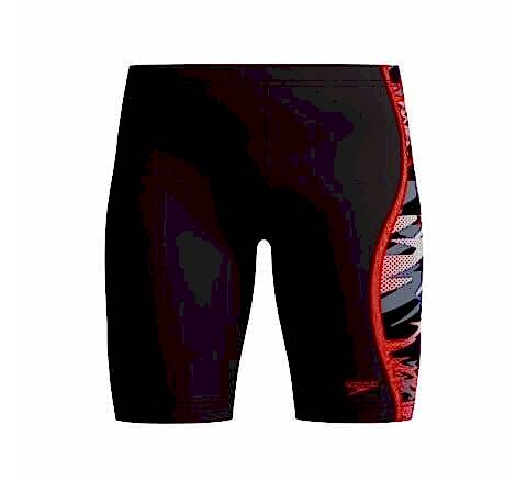 Speedo Boys HyperBoom Splice Jammer - Black/Red