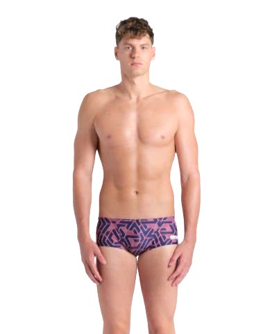 MENS ARENA ESCAPE SWIM LOW WAIST SHORT/TEAM REDWHITEBLUE