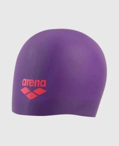ARENA LONG HAIR CAP / PLUM-BRIGHT_CORAL/MOR UZUN SAÇ BONESİ