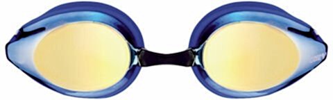 TRACKS JR MIRROR  ÇOCUK YÜZÜCÜ GÖZLÜĞÜ / BLUE YELLOW COPPER BLUE BLUE