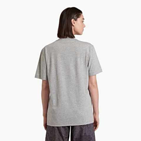 ARENA TSHIRT LOGO COTTON/MEDIUM GREY HEATHER-MULTI