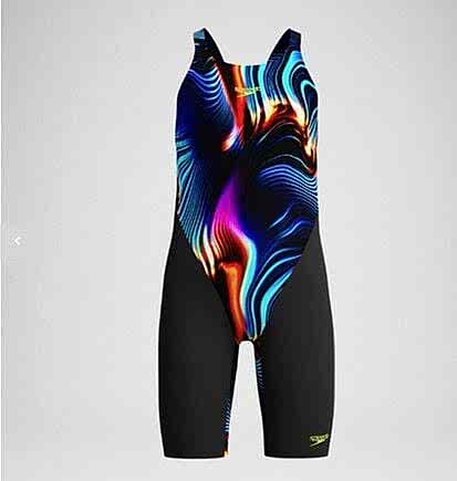 SPEEDO FASTSKIN JE END+MAX OPENBACK KNEESKIN KIZ ÇOCUK YARIŞ MAYOSU