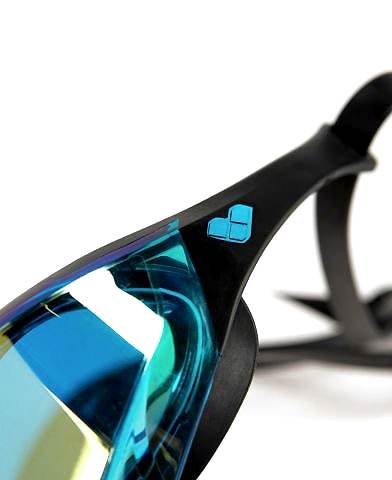 COBRA EDGE SWIPE MIRROR/AQUA-BLACK-BLACK
