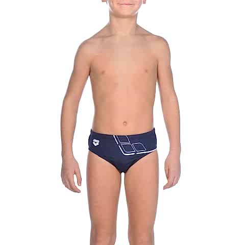 B ESSENTIALS JR BRIEF ERKEK ÇOCUK YÜZÜCÜ MAYOSU /NAVY-WHITE